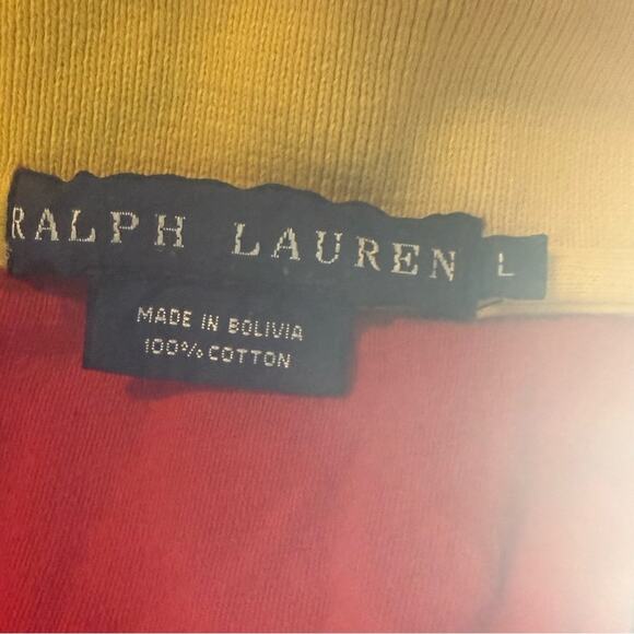 Vtg Ralph Lauren Striped Polo Tank Top Womens Size Large Tennis Prep Ivy League - Picture 8 of 10